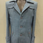 Blazer long coat over coat